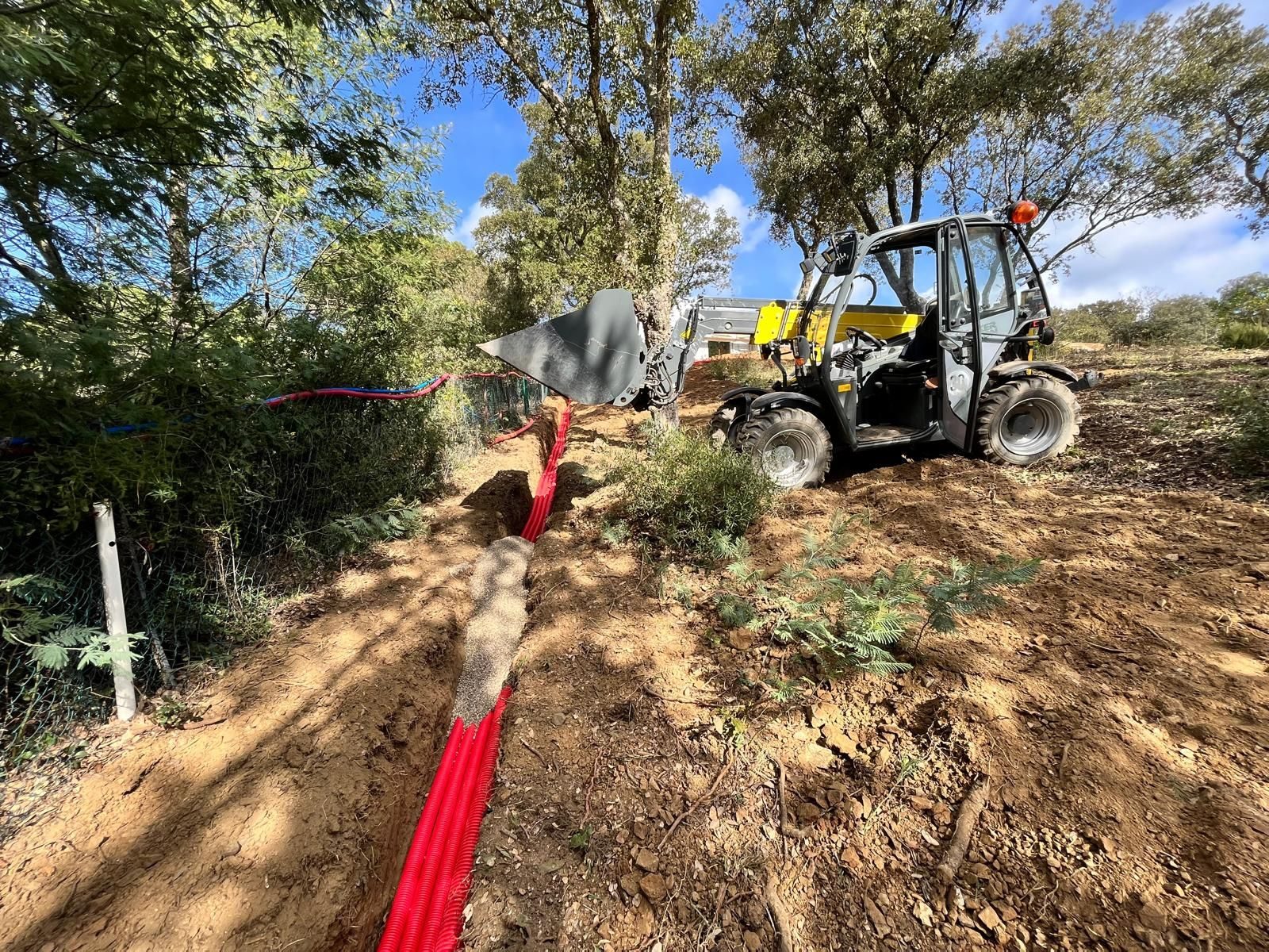 Travaux réseau électrique S2A